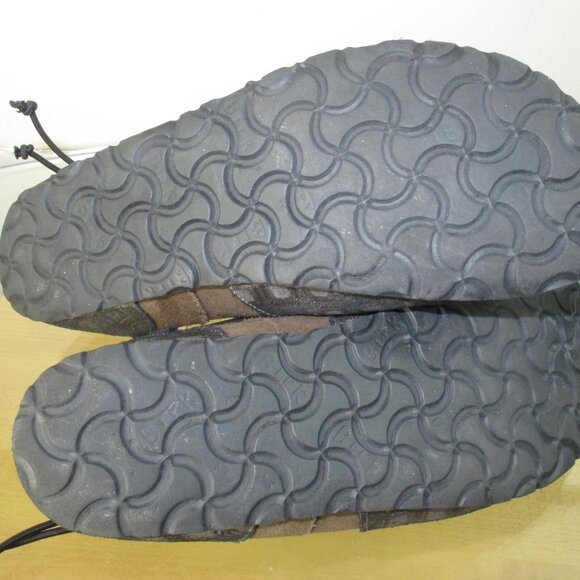 Birkenstock Papillio Mary Jane Loafers Brown Suede Leather Women's Size 6 - Picture 6 of 9